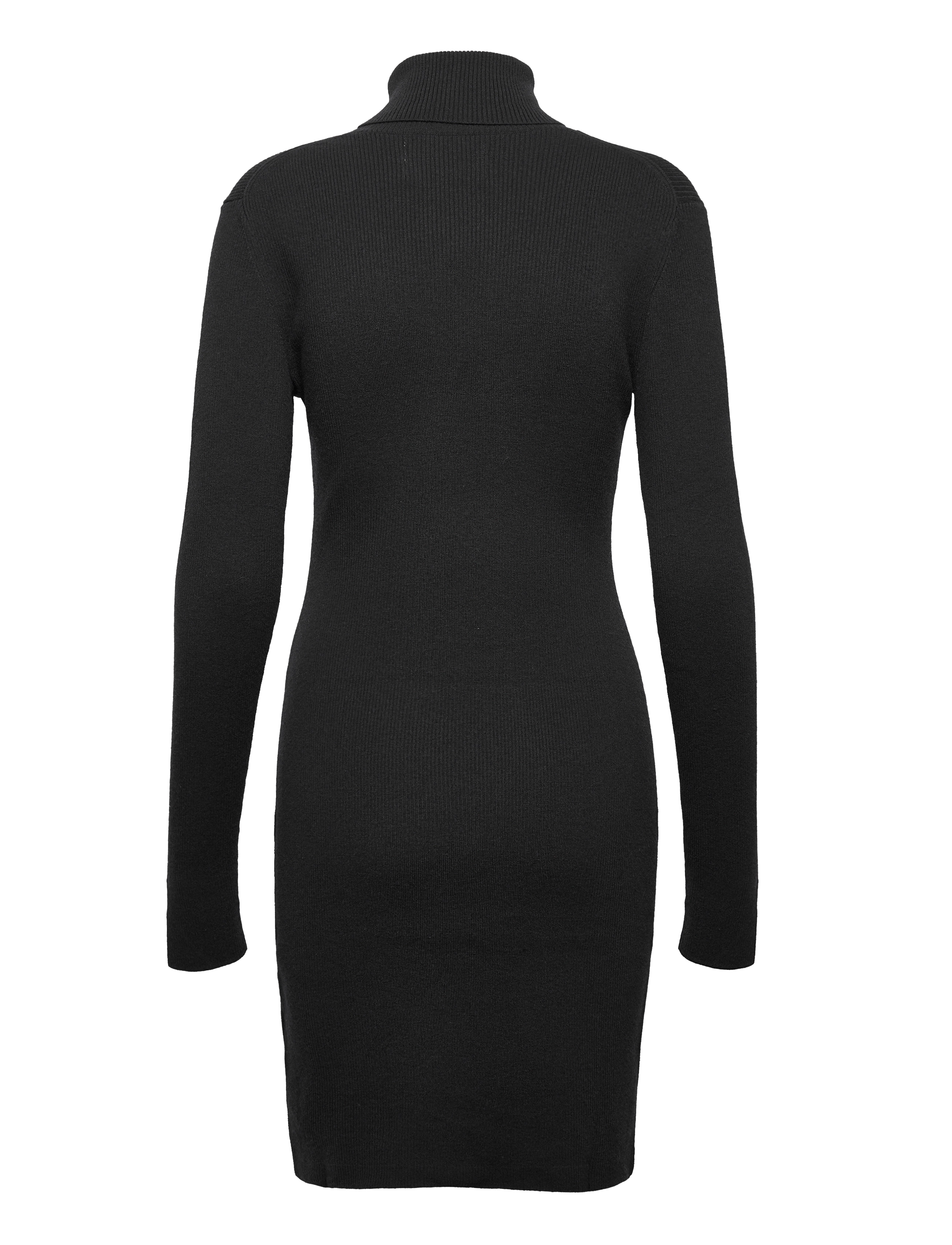 Calvin Klein Jeans - CK TIGHT SWEATER ROLL NECK DRESS - ck black - 1
