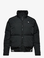 Calvin Klein Jeans - PLUS LOGO HEM SHORT PUFFER - winter jacket - ck black - 0