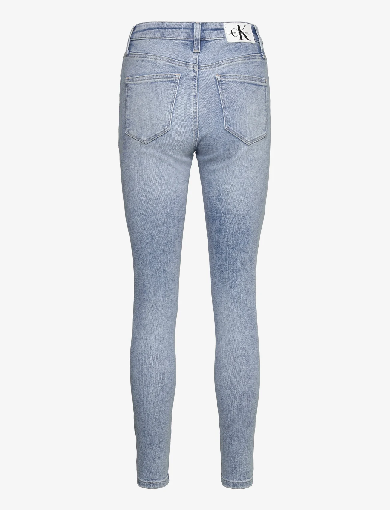 Calvin Klein Jeans - HIGH RISE SUPER SKINNY ANKLE - denim light - 1