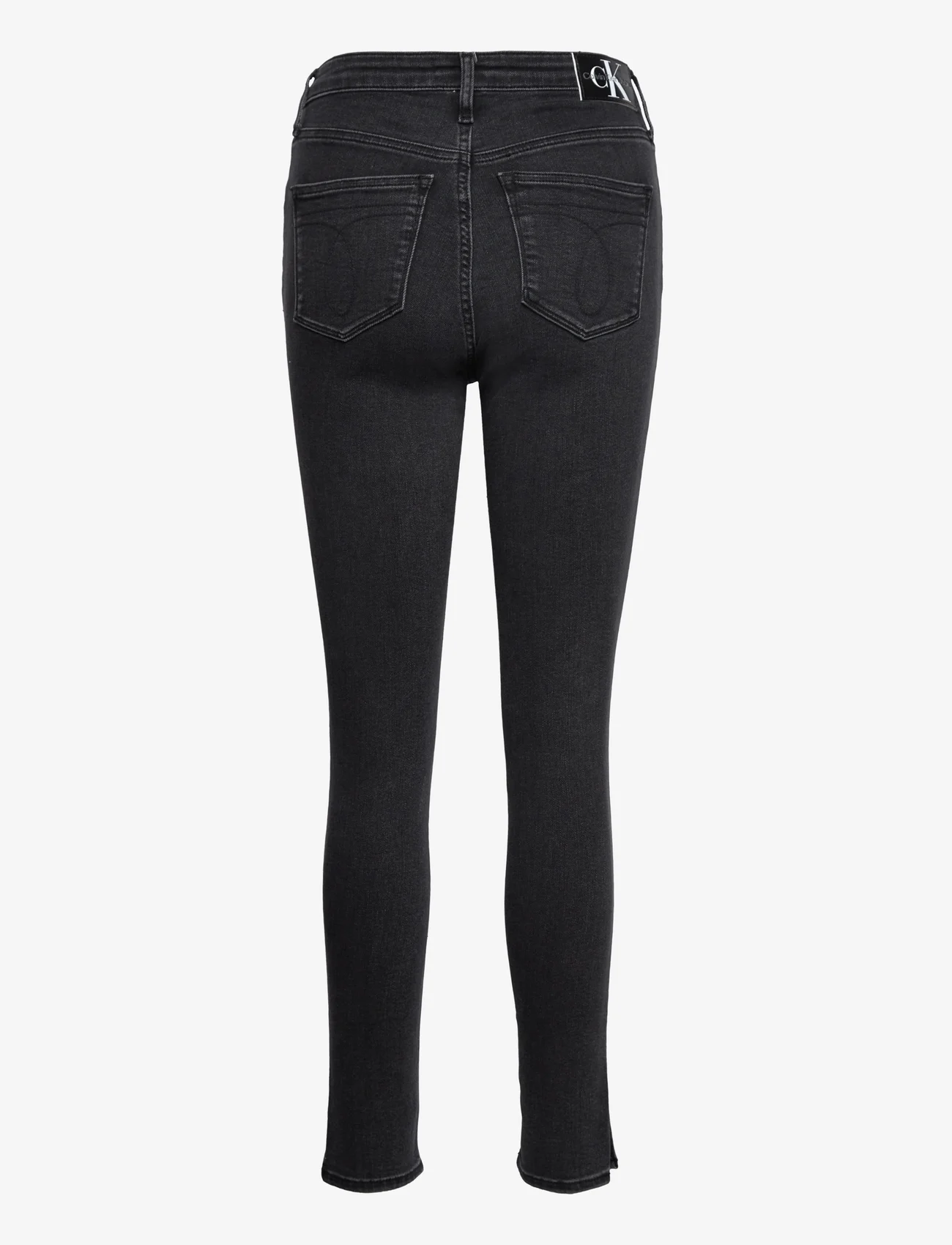 Calvin Klein Jeans - HIGH RISE SKINNY - pillifarkut - denim black - 1
