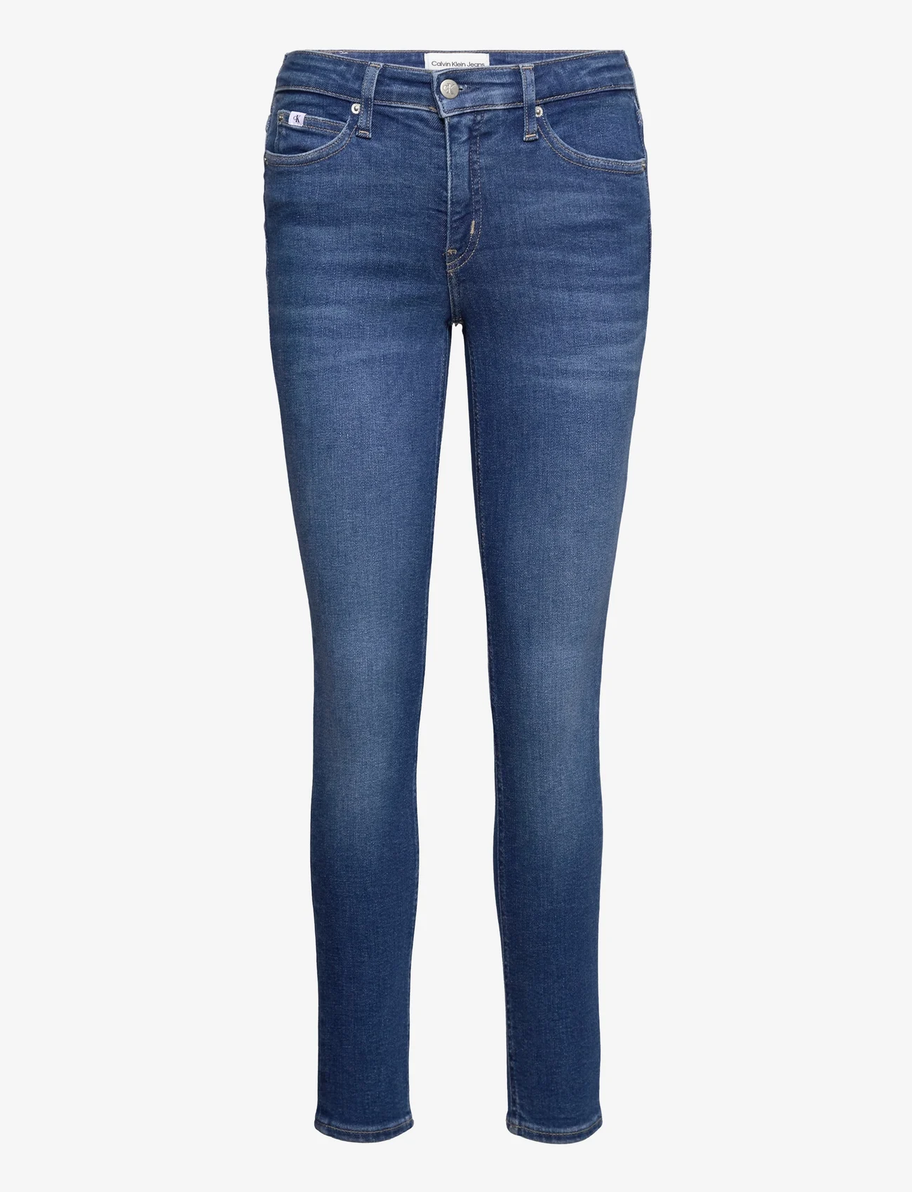 Calvin Klein Jeans - MID RISE SKINNY - denim medium - 0