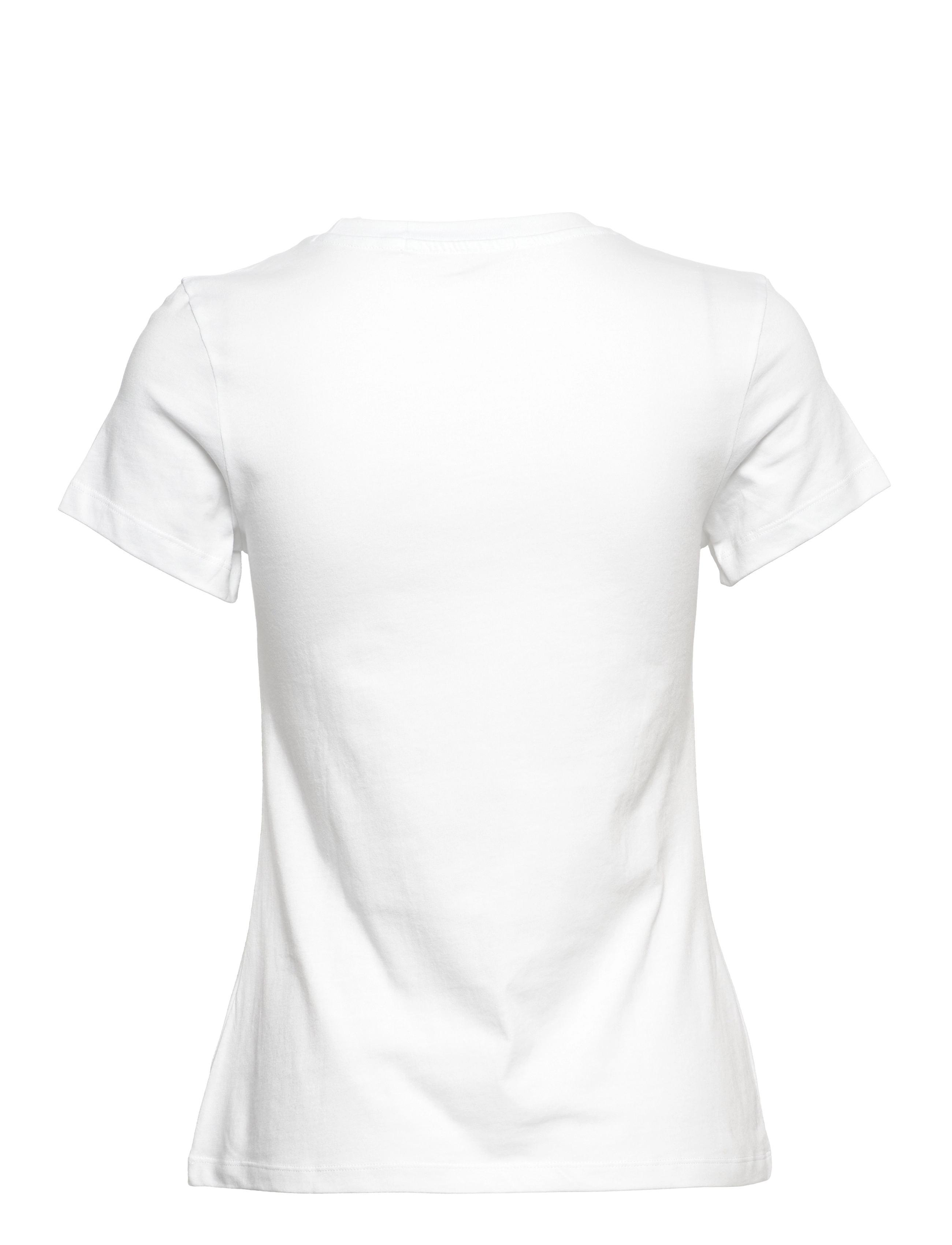 Calvin Klein Jeans - CORE INSTIT LOGO SLIM FIT TEE - t-paidat - bright white - 2