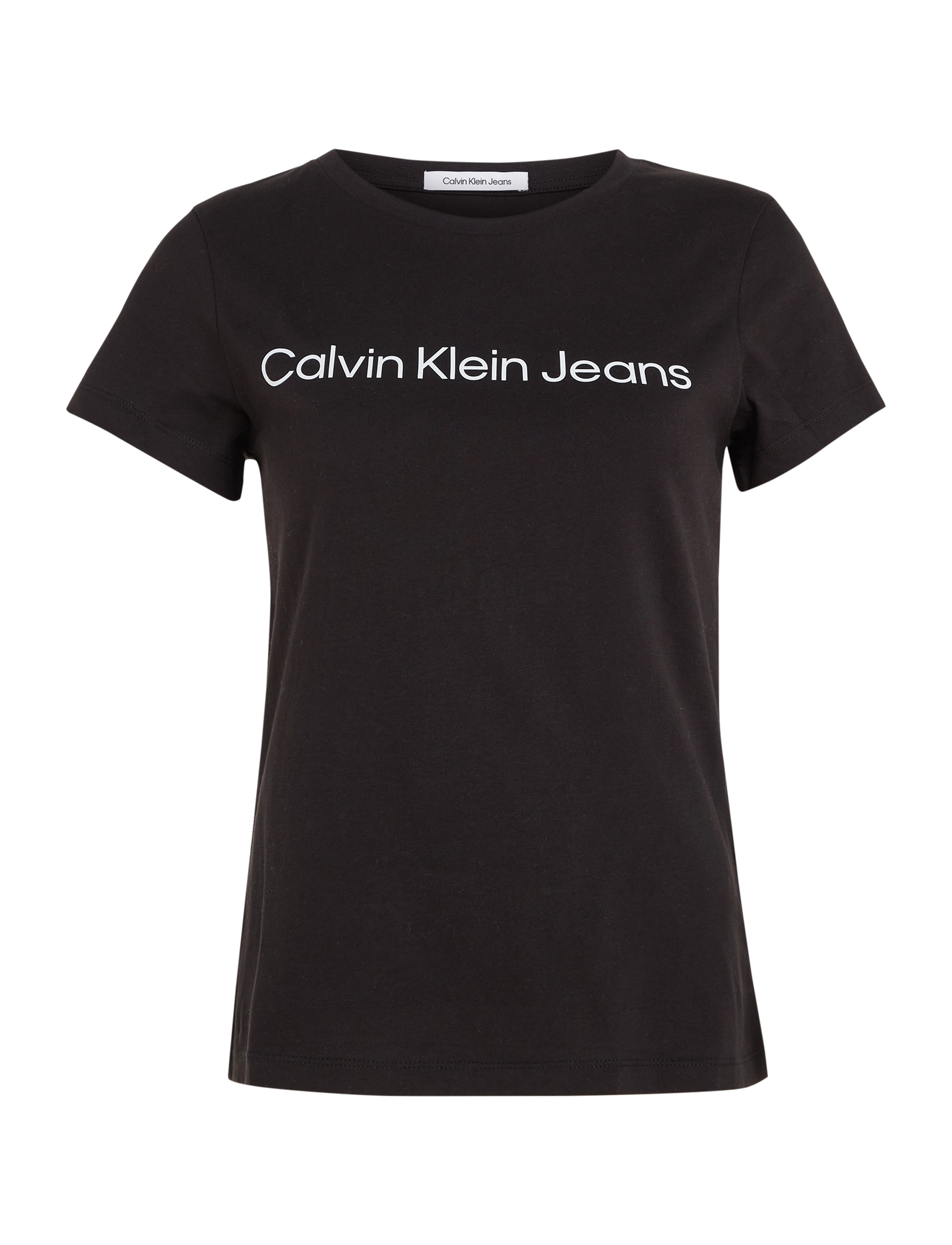 Calvin Klein Jeans CORE INSTIT LOGO SLIM FIT TEE - Kläder - CK BLACK / black