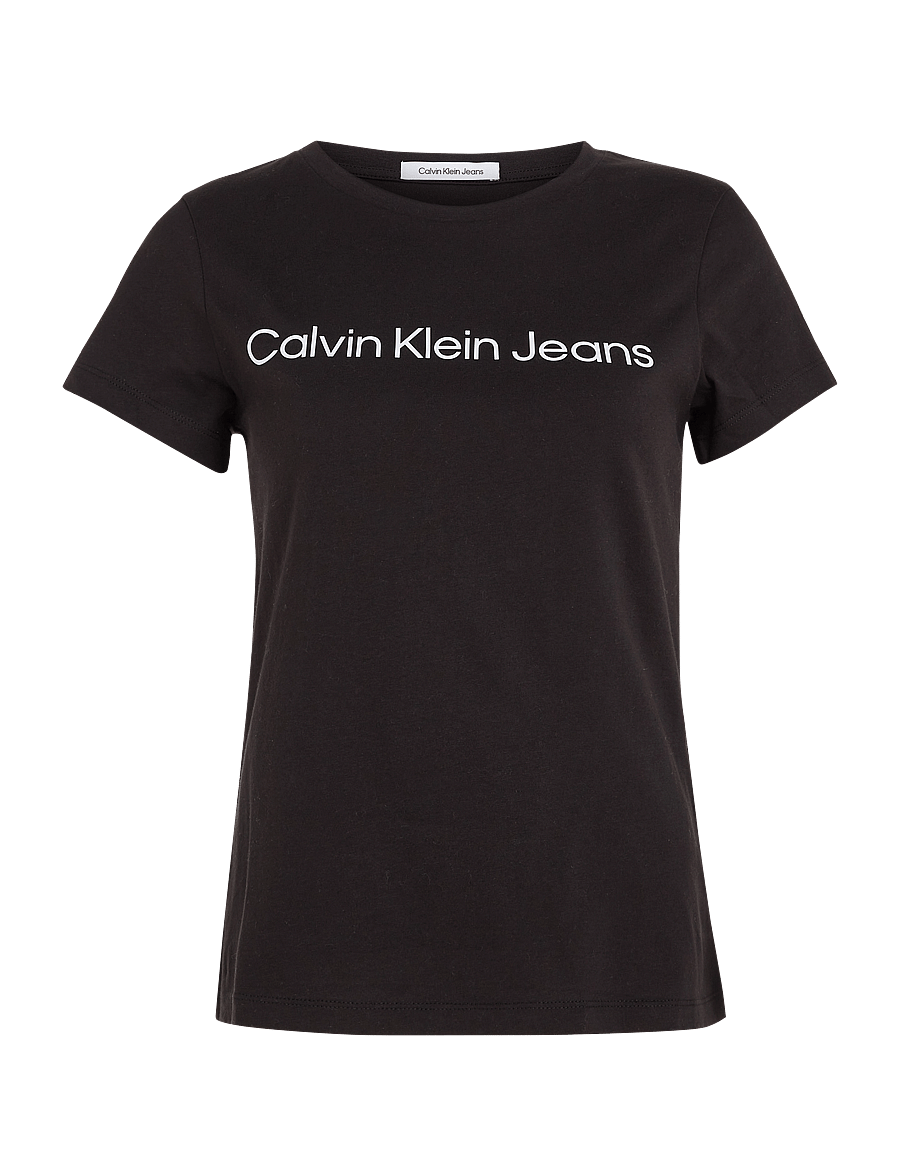 Calvin Klein Jeans - CORE INSTIT LOGO SLIM FIT TEE - t-shirts - ck black - 1