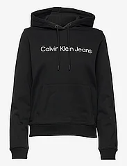 Calvin Klein Jeans - CORE INSTITUTIONAL LOGO HOODIE - huvtröja - ck black - 0