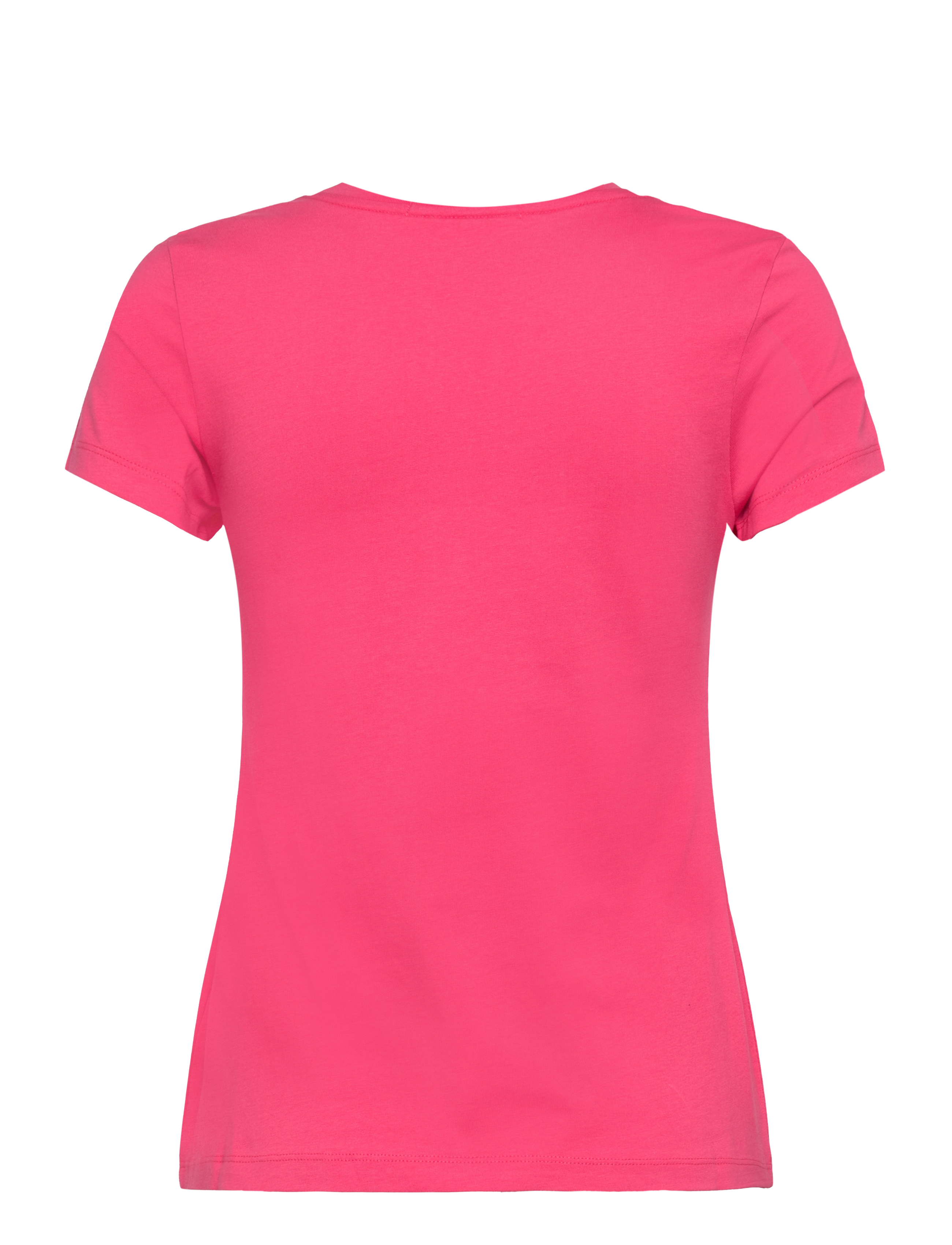 Calvin Klein Jeans - MICRO MONOLOGO SLIM FIT TEE - pink flash - 1