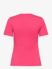 Calvin Klein Jeans - MICRO MONOLOGO SLIM V-NECK TEE - t-shirts - pink flash - 1