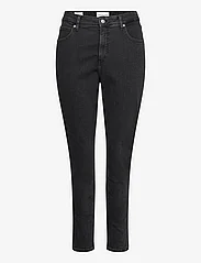 Calvin Klein Jeans - HIGH RISE SKINNY PLUS - džinsa bikses ar šaurām starām - denim black - 0
