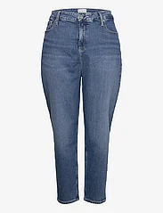 Calvin Klein Jeans - MOM JEAN PLUS - mom jeans - denim dark - 0