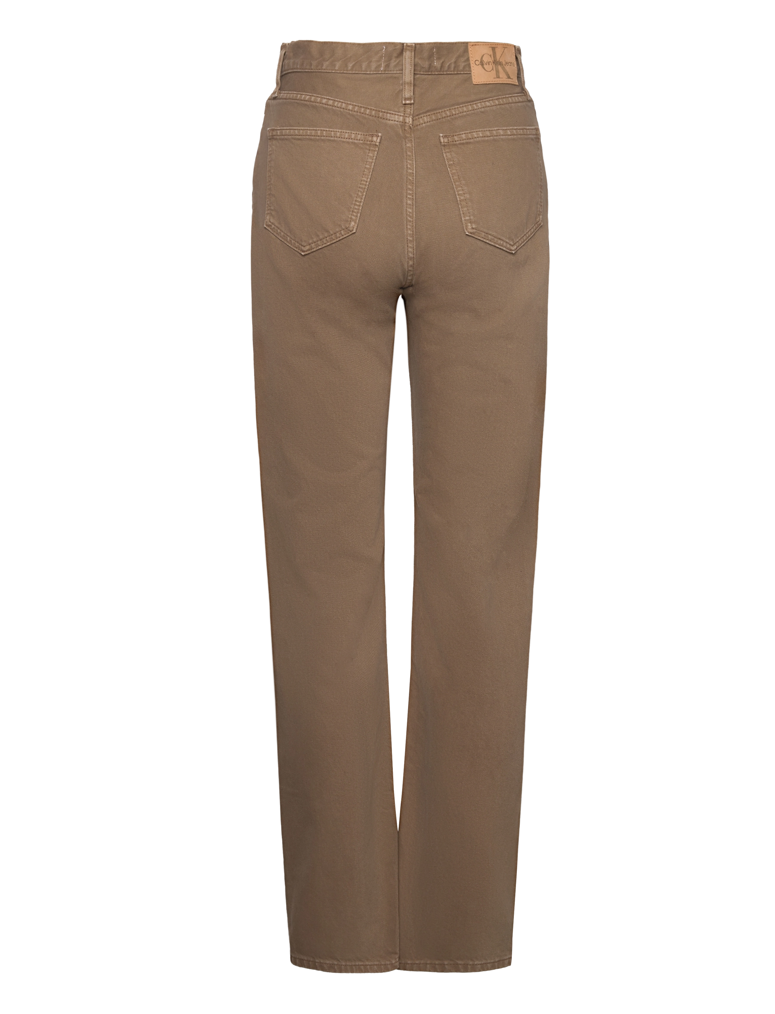 Calvin Klein Jeans - HIGH RISE STRAIGHT - brown - 1
