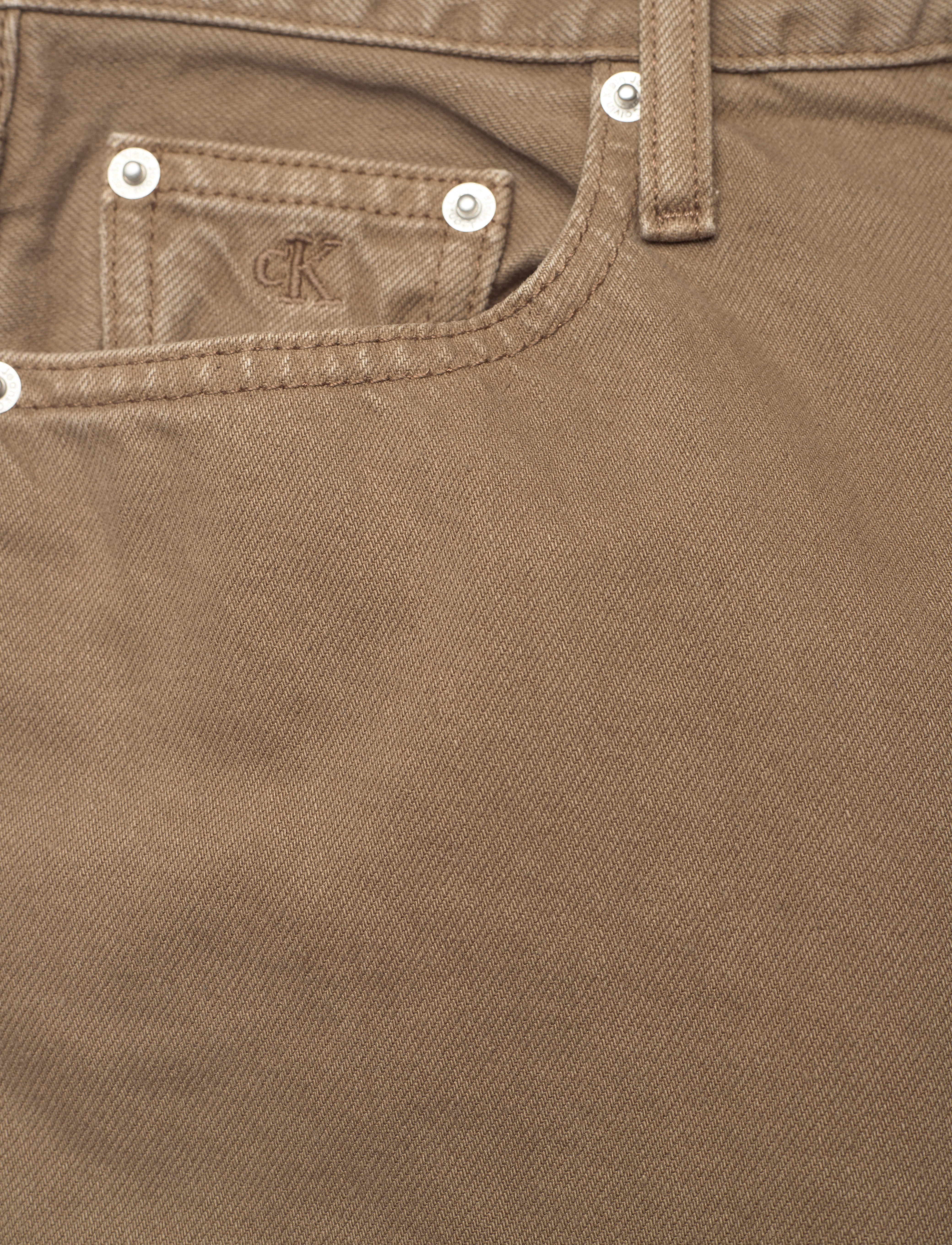 Calvin Klein Jeans - HIGH RISE STRAIGHT - brown - 2