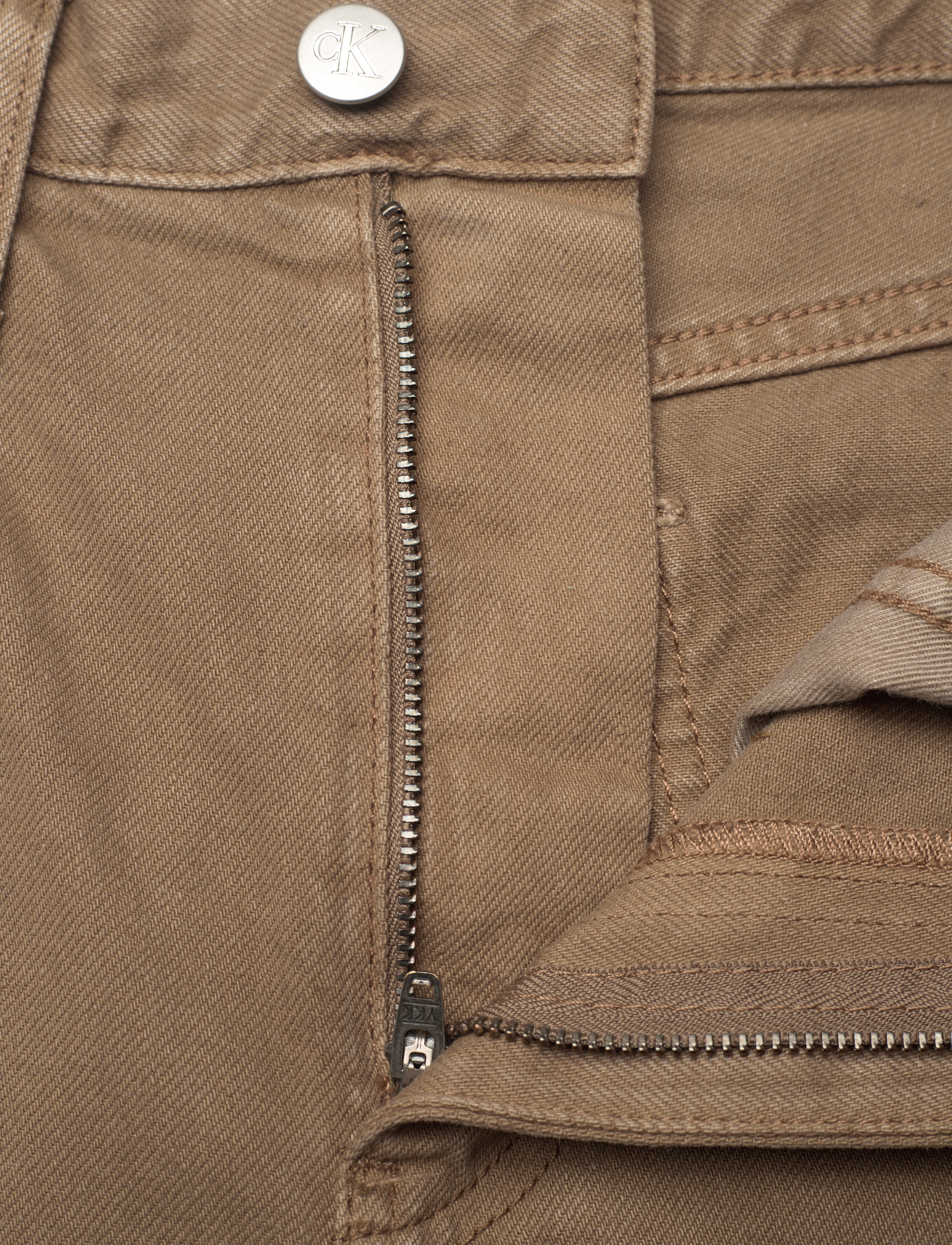 Calvin Klein Jeans - HIGH RISE STRAIGHT - brown - 3