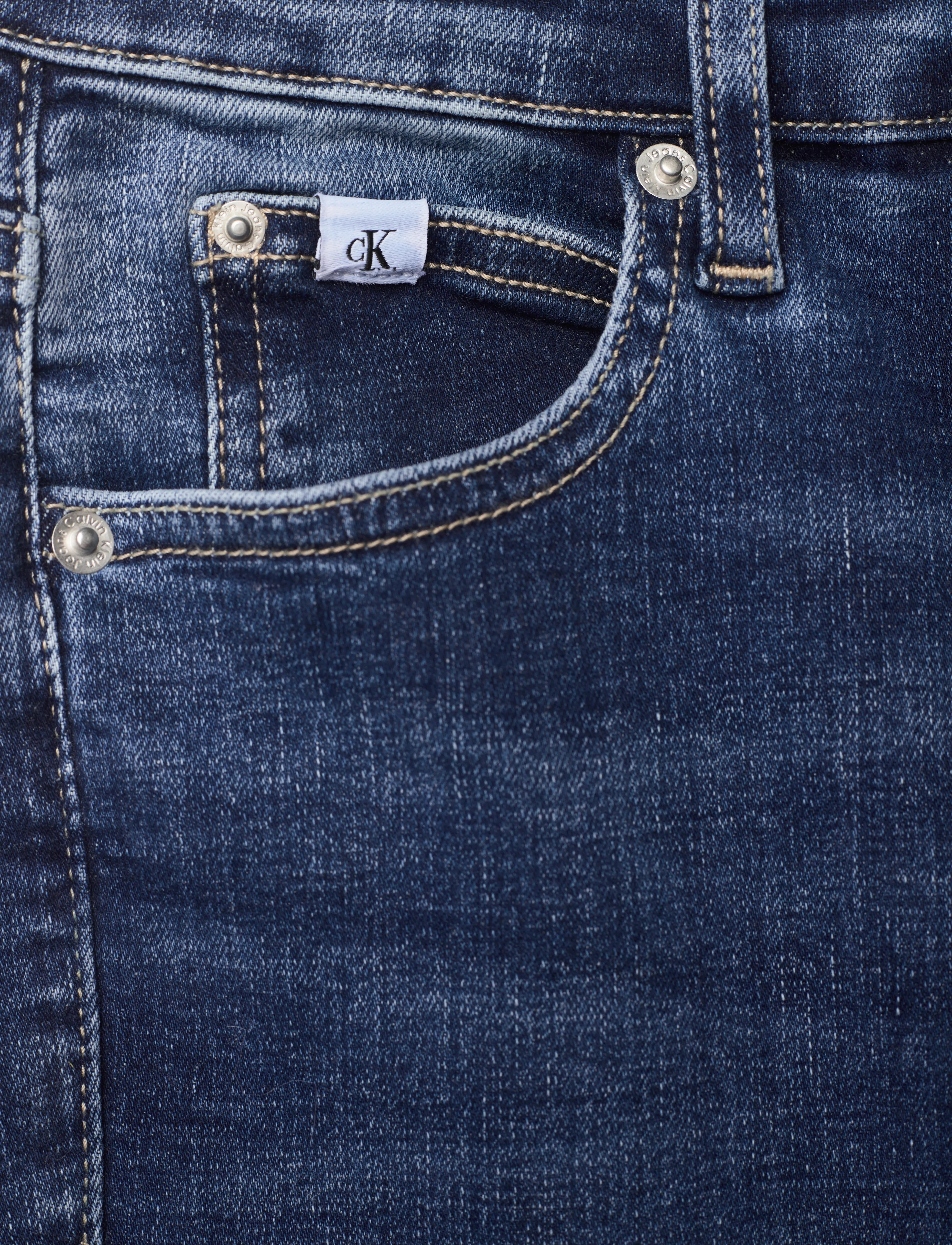 Calvin Klein Jeans - HIGH RISE SUPER SKINNY ANKLE - denim dark - 2
