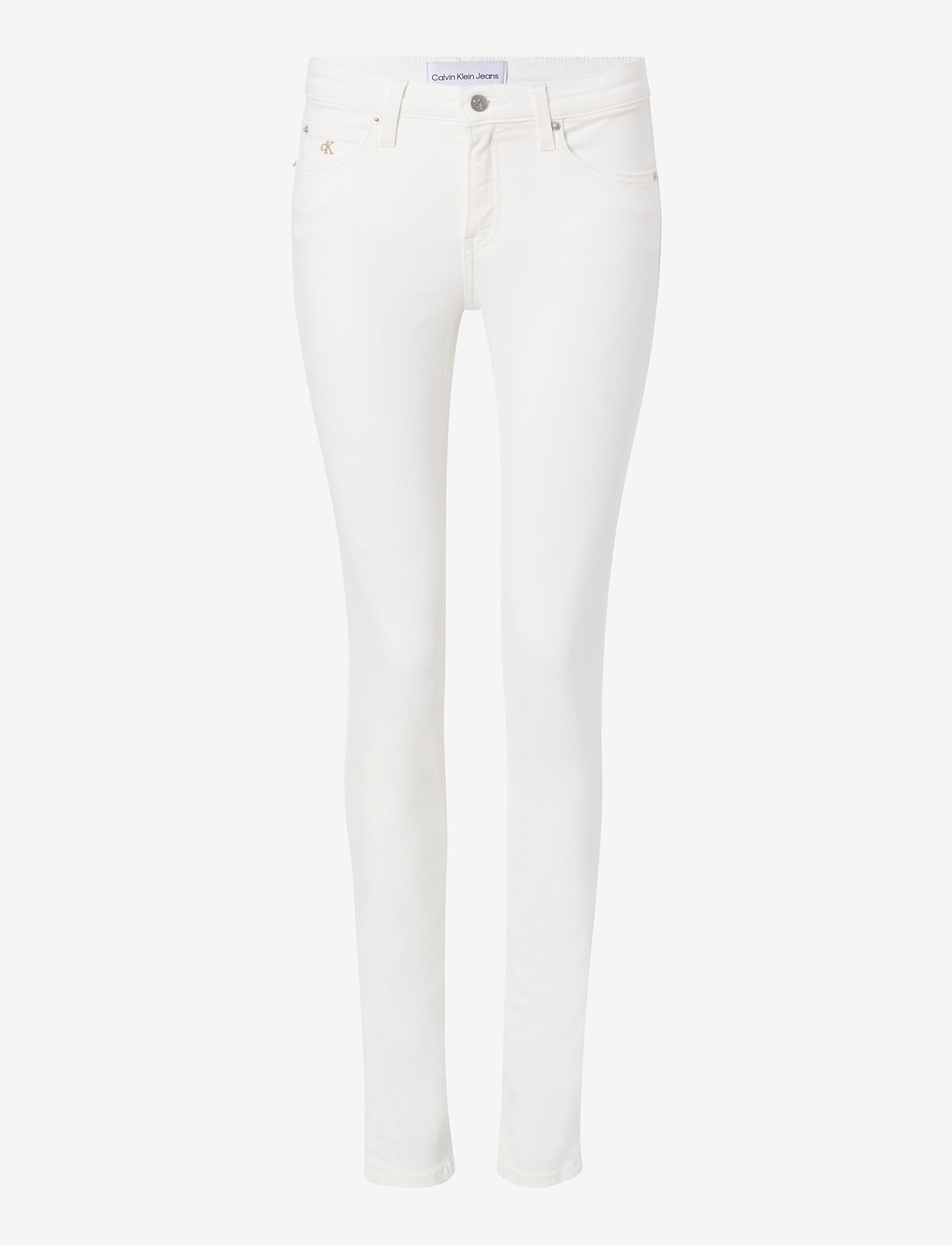 Calvin Klein Jeans - MID RISE SKINNY - denim light - 0
