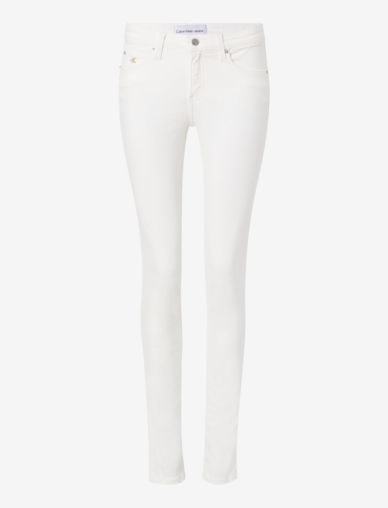 Calvin Klein Jeans - MID RISE SKINNY - skinny jeans - denim light - 0