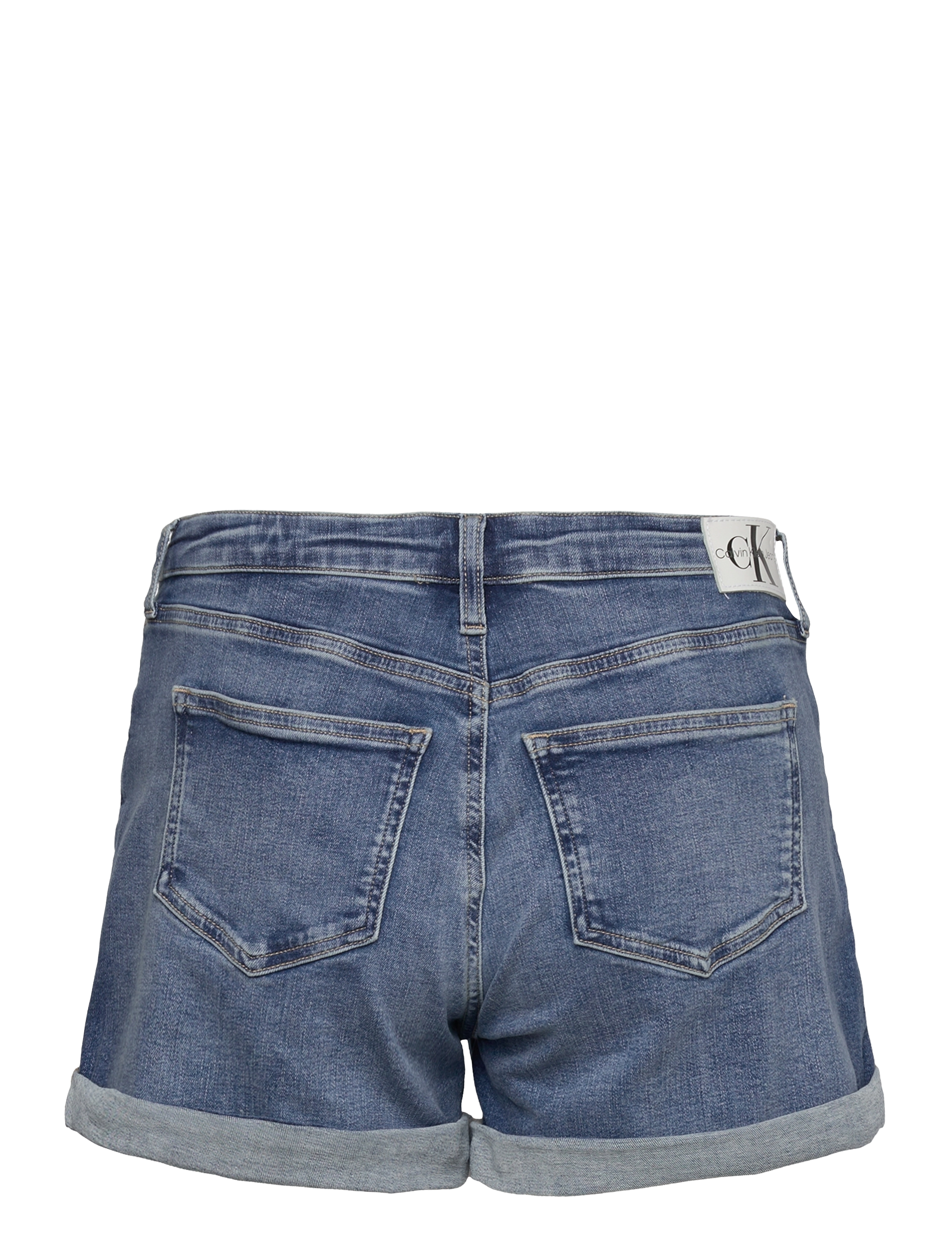 Calvin Klein Jeans - MID RISE SHORTS - denim medium - 1