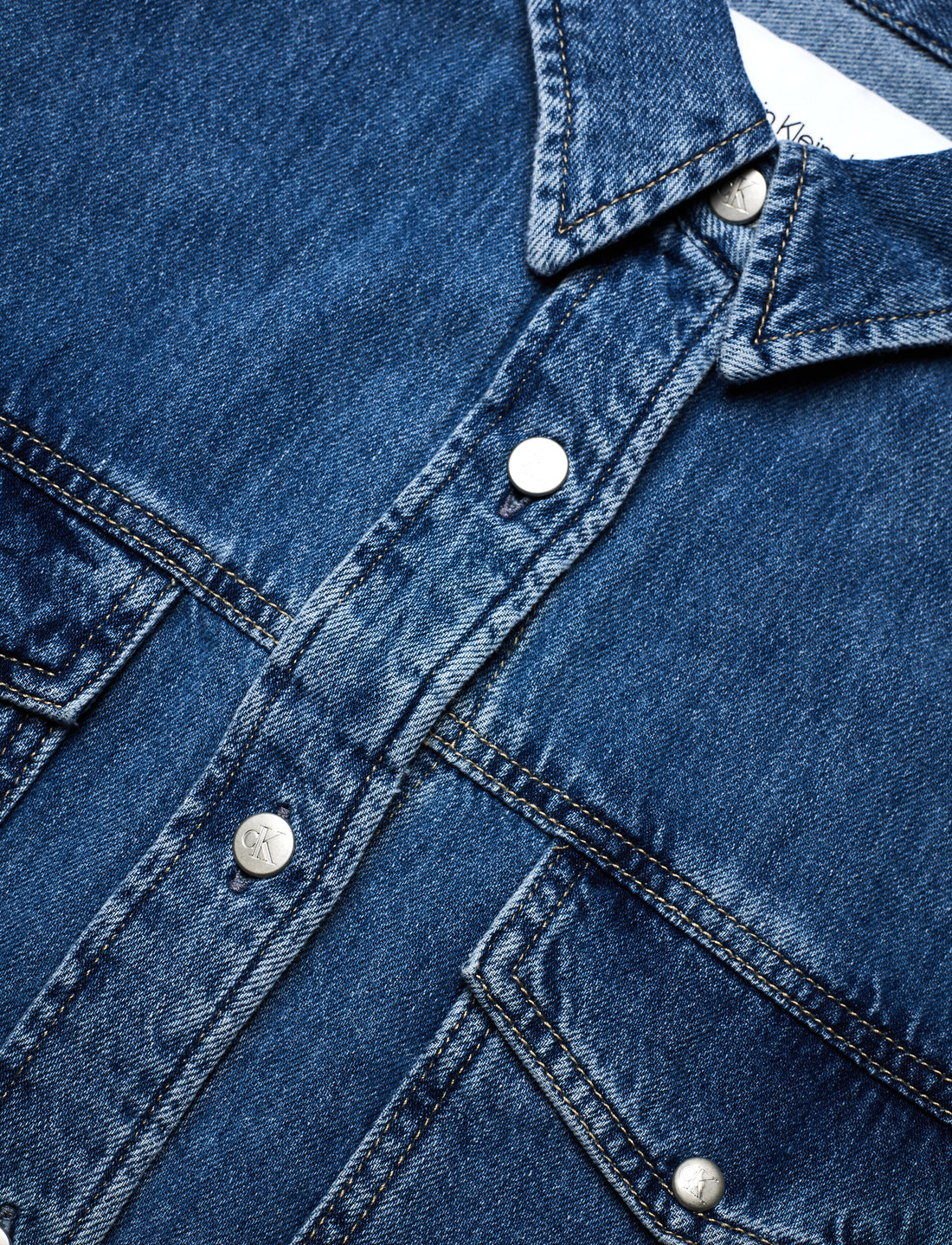 Calvin Klein Jeans Utility Belted Shirt Dress - Boozt.com Switzerland