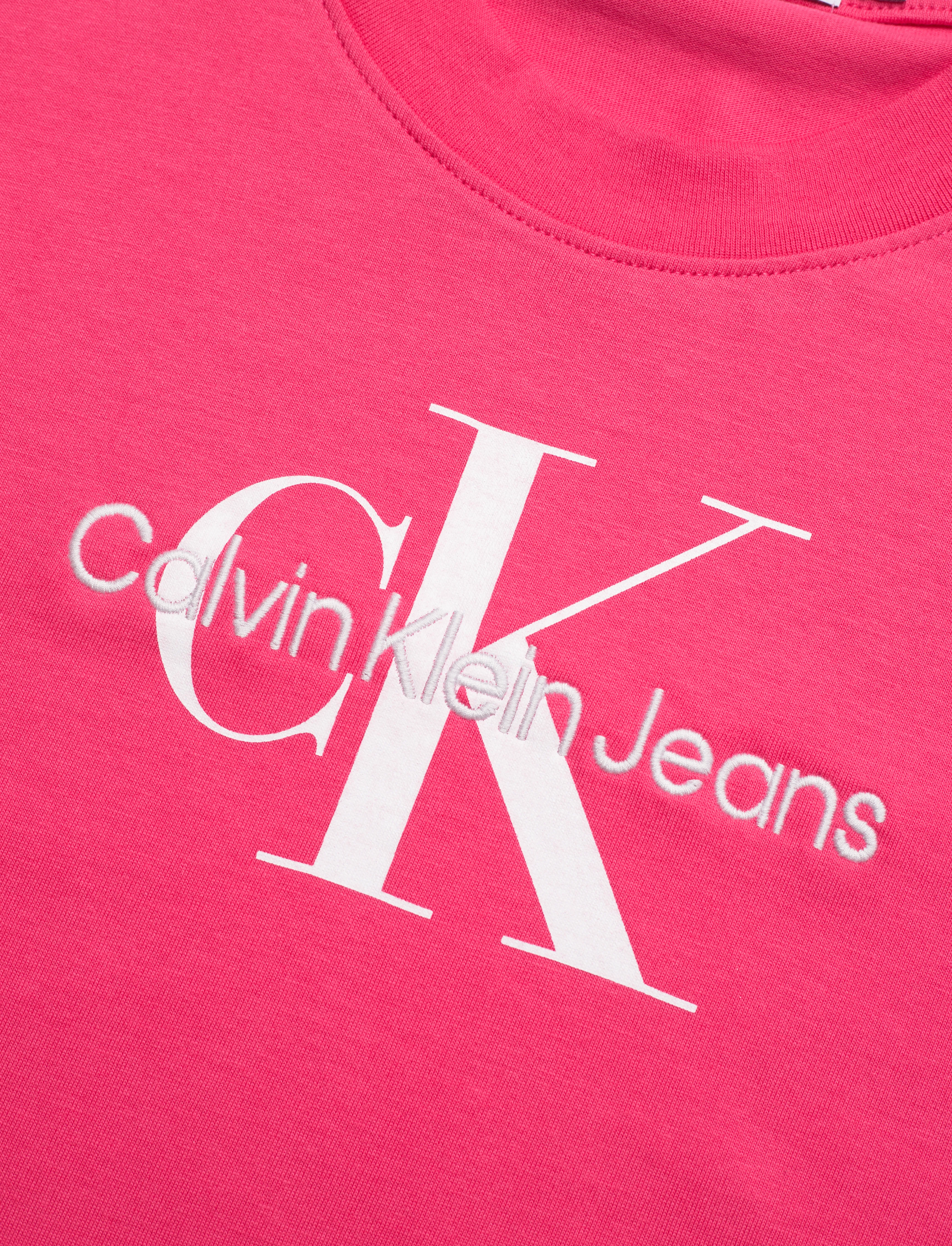 Calvin Klein Jeans - ARCHIVAL MONOLOGO RELAXED TEE - pink flash - 2