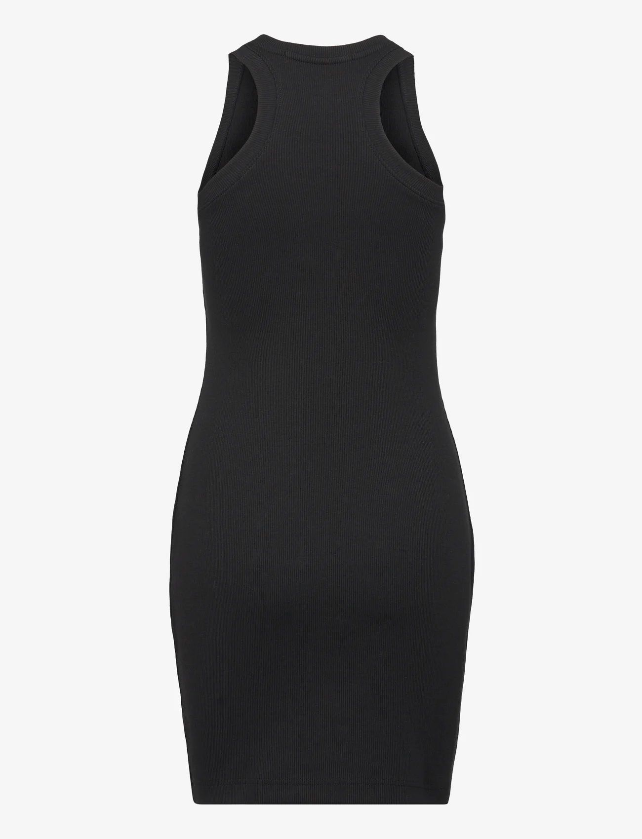 Calvin Klein Jeans - ARCHIVAL MONOLOGO RIB TANK DRESS - t-shirt dresses - ck black - 1