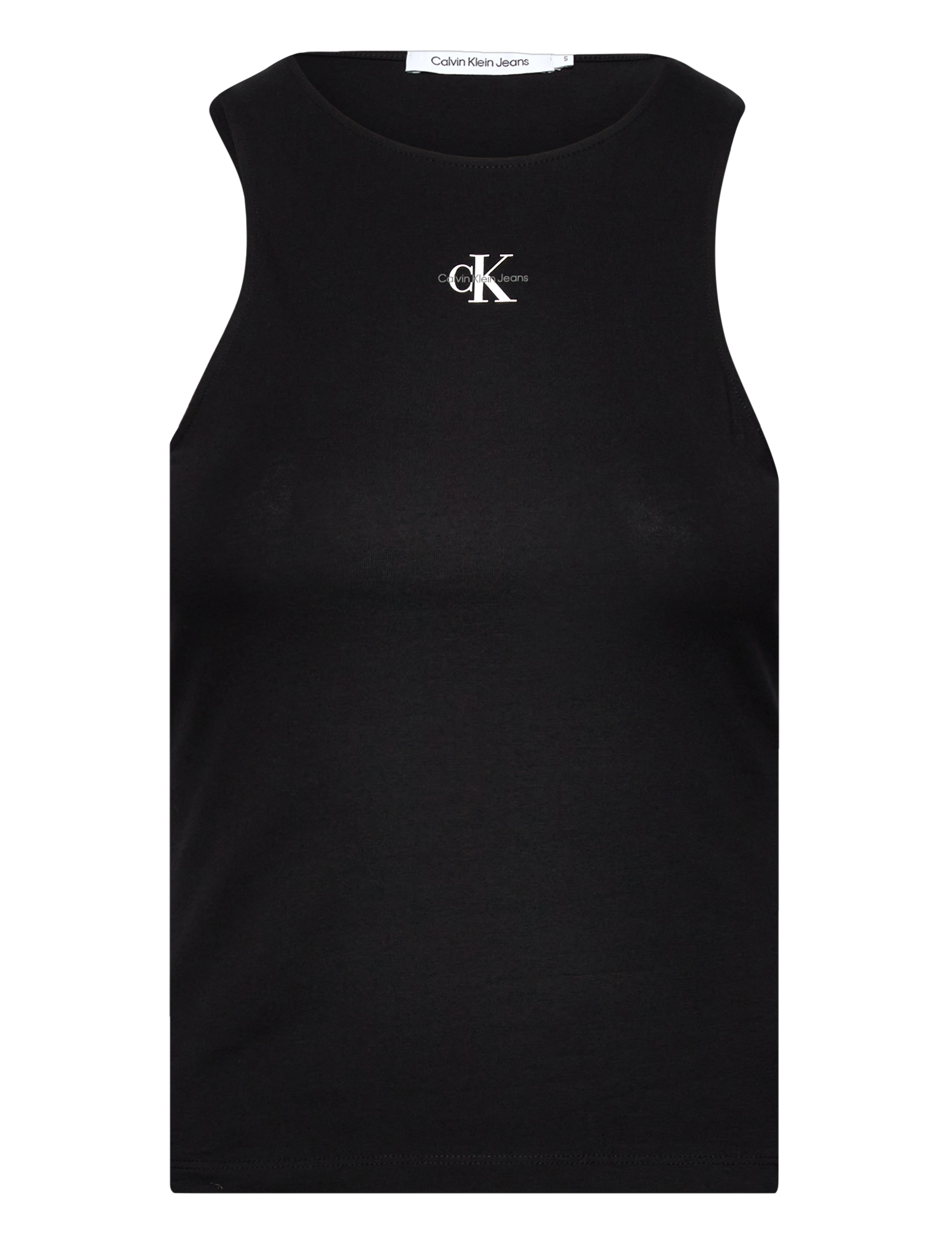 Calvin Klein Jeans - MICRO MONOLOGO RACER BACK - ck black - 0