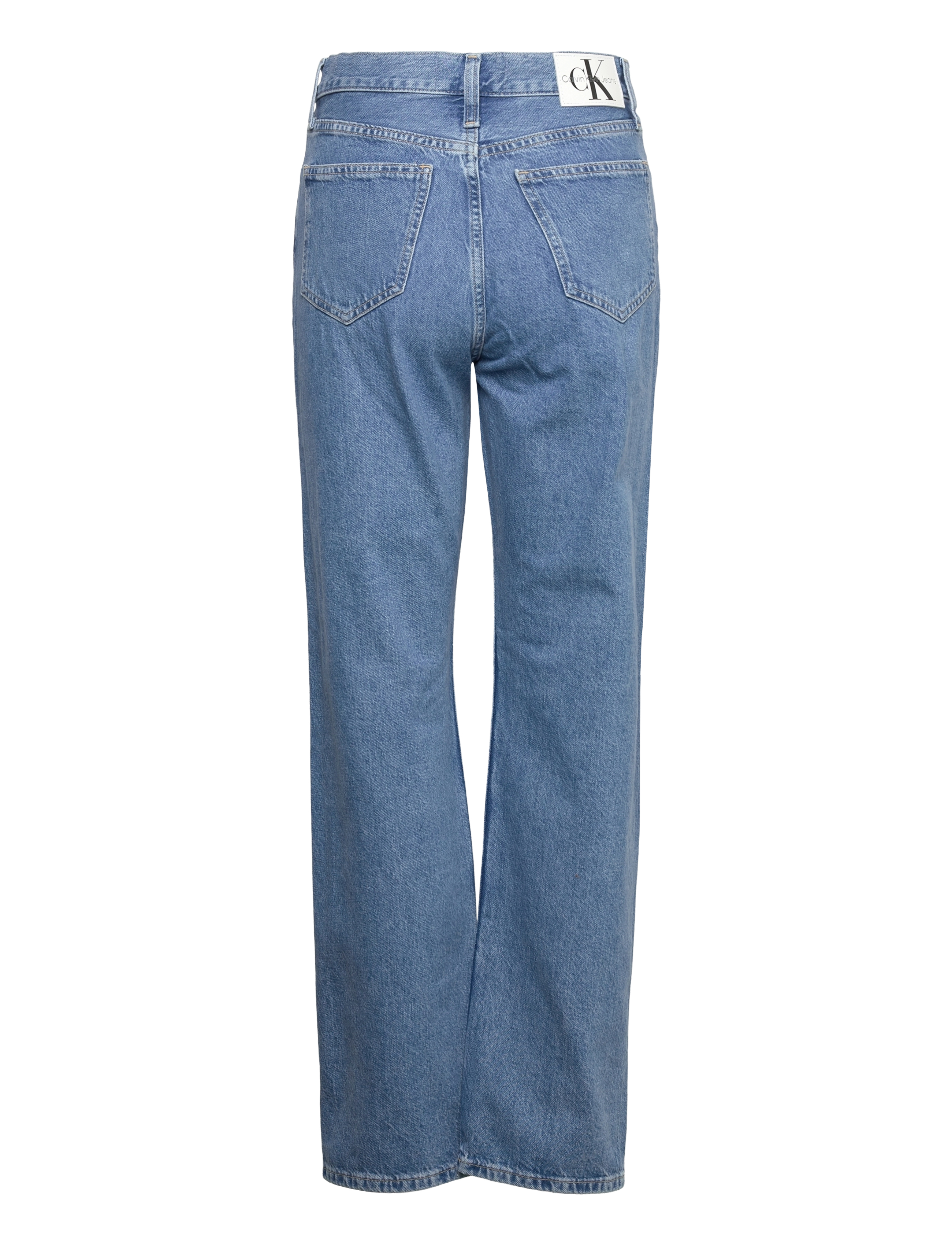 Calvin Klein Jeans - HIGH RISE STRAIGHT - denim medium - 1