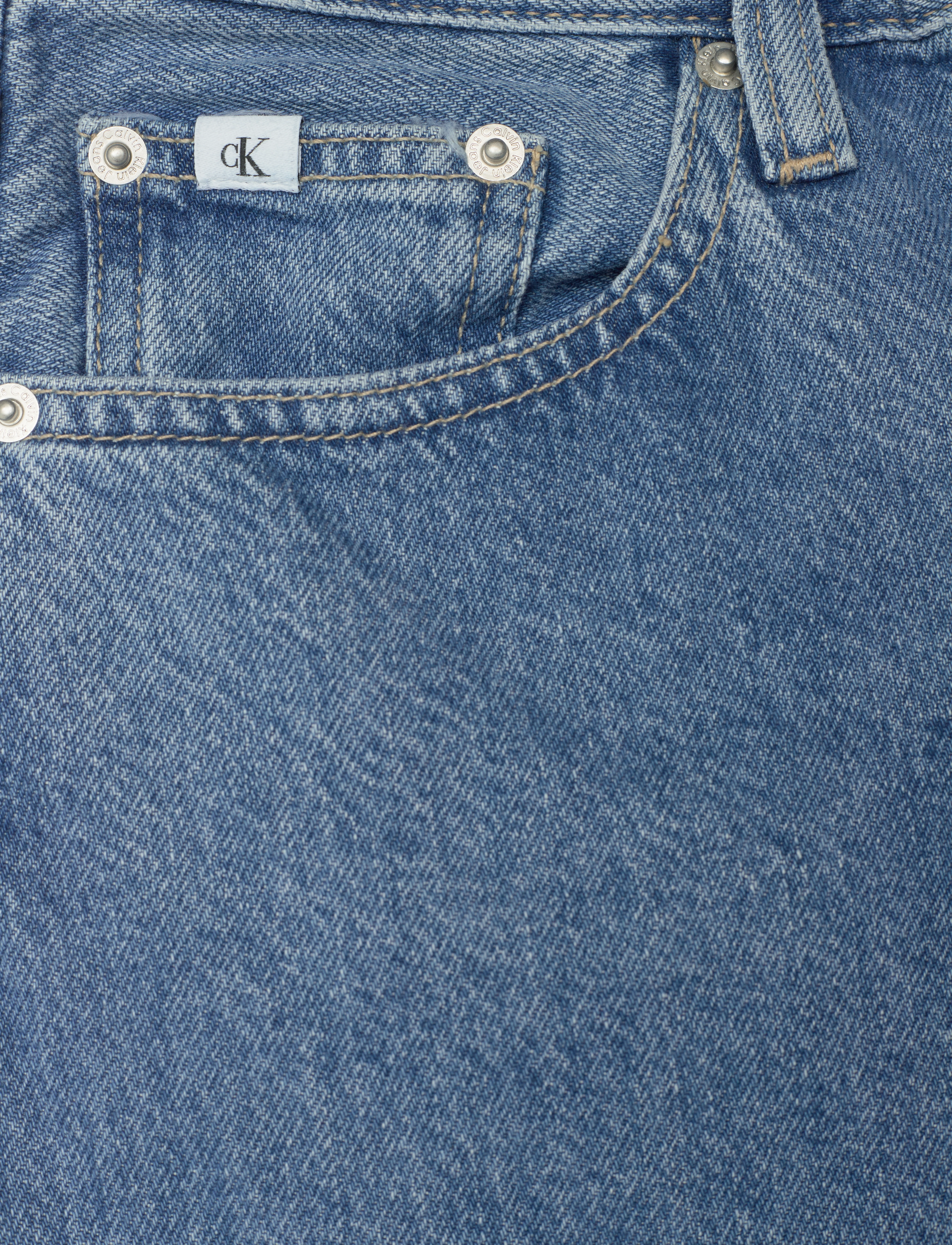 Calvin Klein Jeans - HIGH RISE STRAIGHT - denim medium - 2