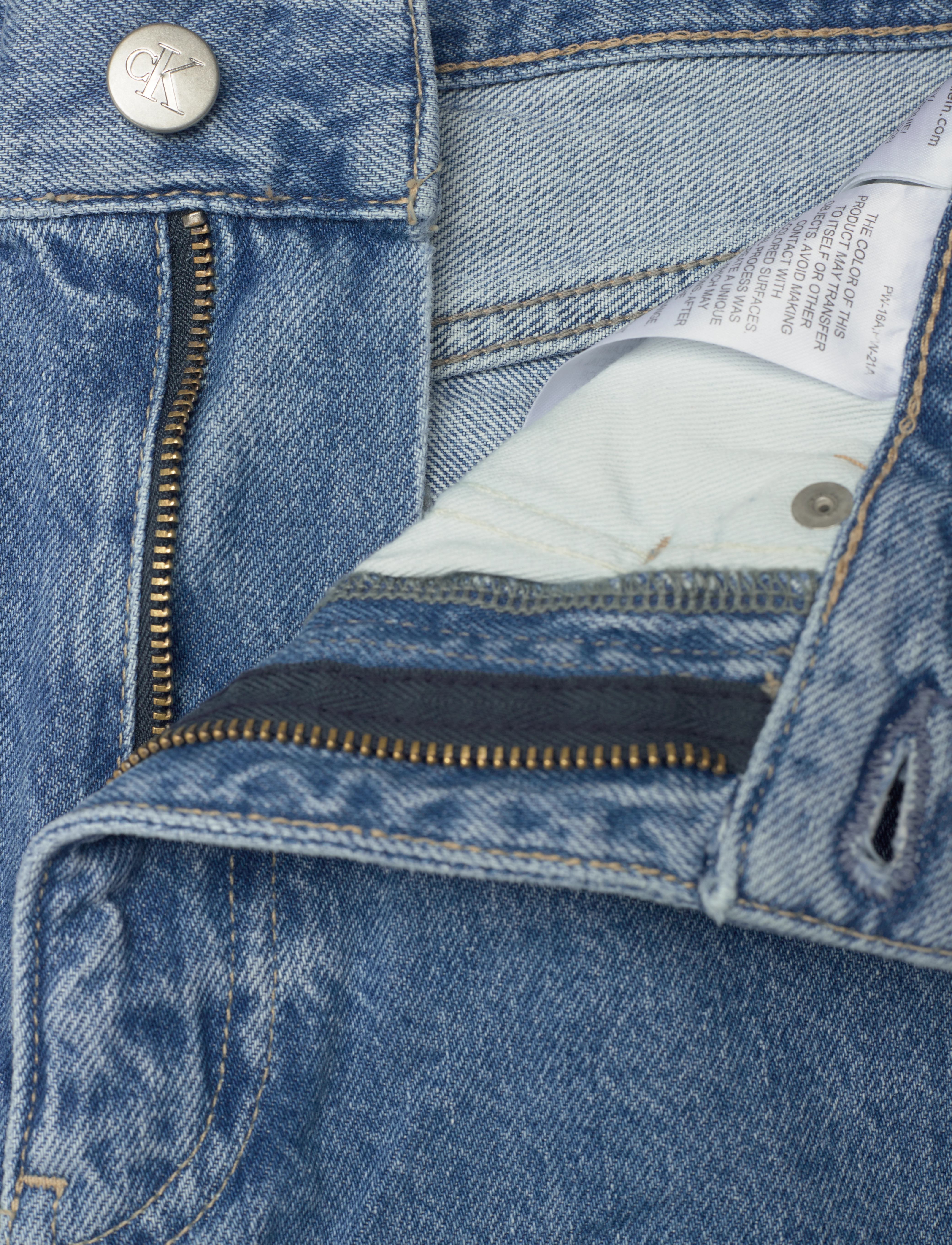 Calvin Klein Jeans - HIGH RISE STRAIGHT - denim medium - 3