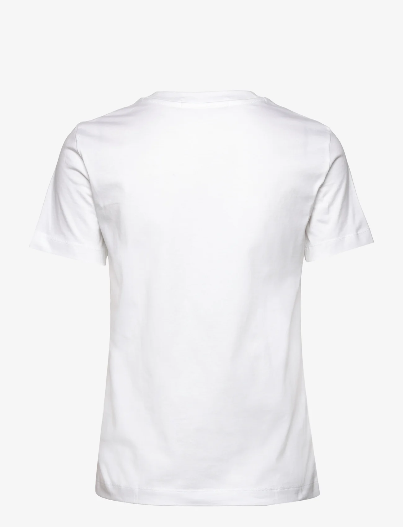Calvin Klein Jeans - INSTITUTIONAL STRAIGHT TEE - t-skjorter - bright white - 1