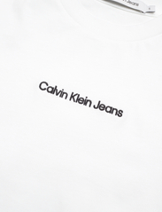 Calvin Klein Jeans - INSTITUTIONAL STRAIGHT TEE - t-skjorter - bright white - 2