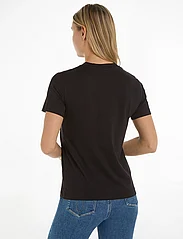 Calvin Klein Jeans - INSTITUTIONAL STRAIGHT TEE - najniższe ceny - ck black - 4