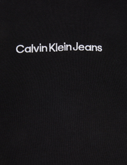 Calvin Klein Jeans - INSTITUTIONAL REGULAR HOODIE - hoodies - ck black - 6