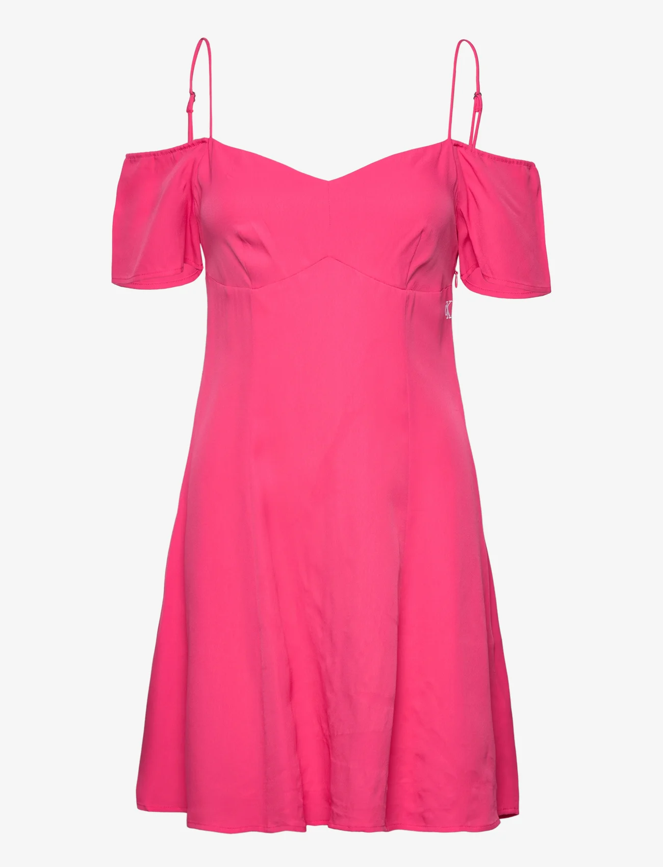 Calvin Klein Jeans - OFF SHOULDER MINI DRESS - party wear at outlet prices - pink flash - 0