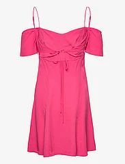 Calvin Klein Jeans - OFF SHOULDER MINI DRESS - vakarėlių drabužiai išparduotuvių kainomis - pink flash - 1