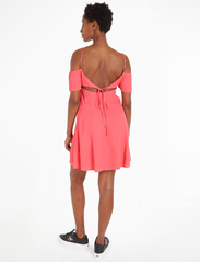 Calvin Klein Jeans - OFF SHOULDER MINI DRESS - party wear at outlet prices - pink flash - 3