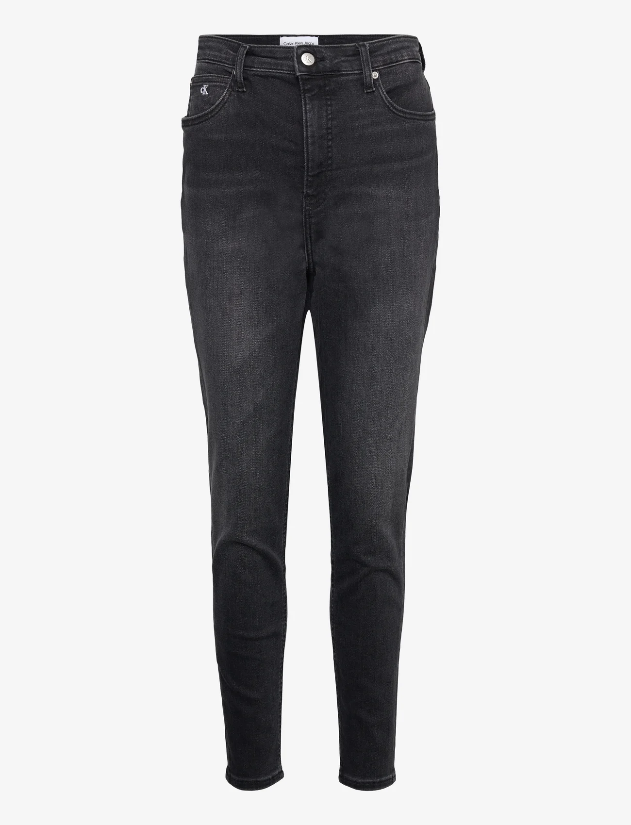 Calvin Klein Jeans - HIGH RISE SUPER SKINNY ANKLE - pillifarkut - denim medium - 0