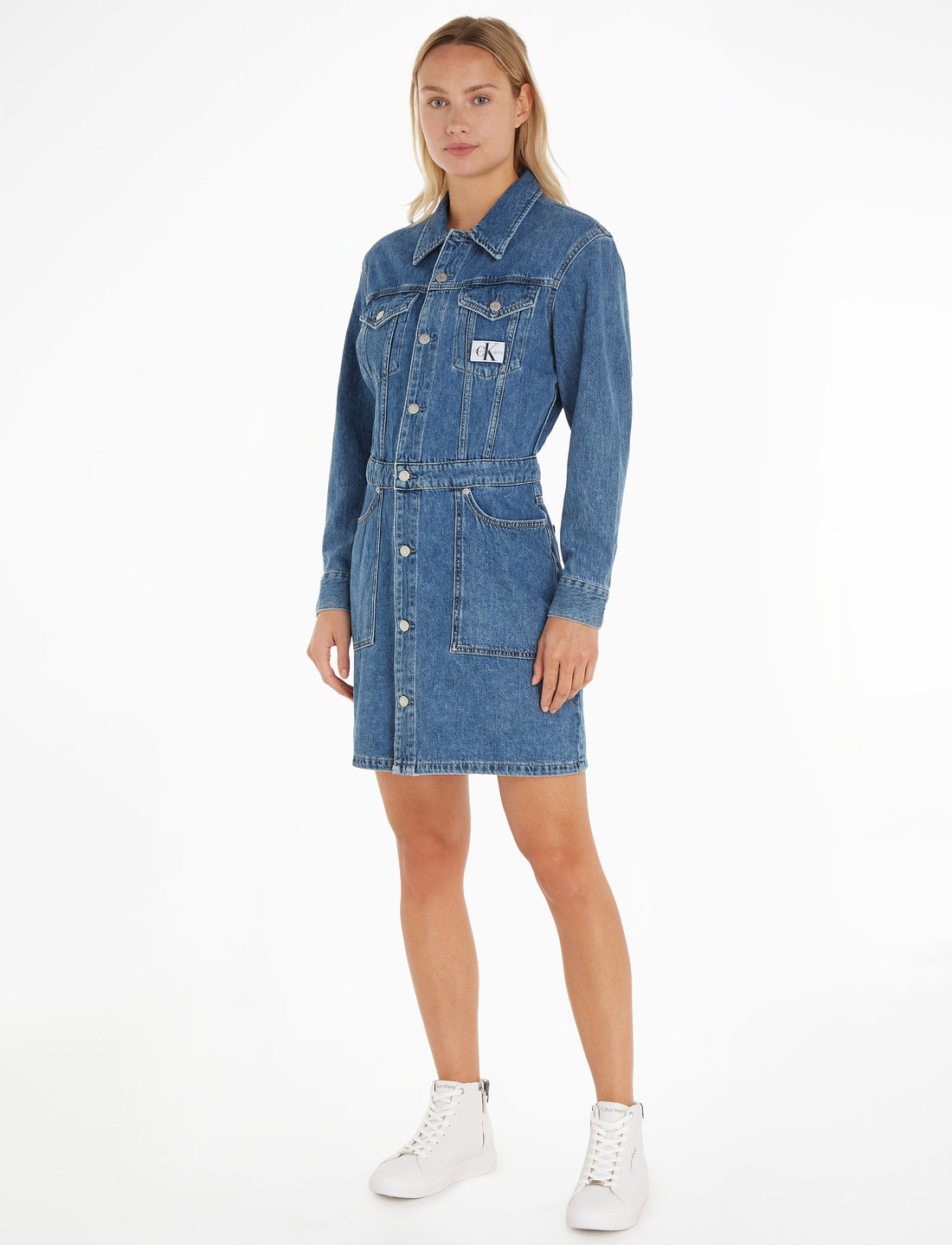 Ck denim dress best sale