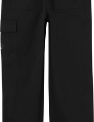 Calvin Klein Jeans - STRETCH TWILL HIGH RISE STRAIGHT - spodnie cargo - ck black - 10