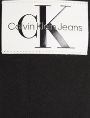 Calvin Klein Jeans - STRETCH TWILL HIGH RISE STRAIGHT - spodnie cargo - ck black - 9