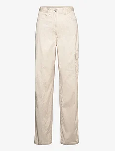 STRETCH TWILL HIGH RISE STRAIGHT, Calvin Klein Jeans