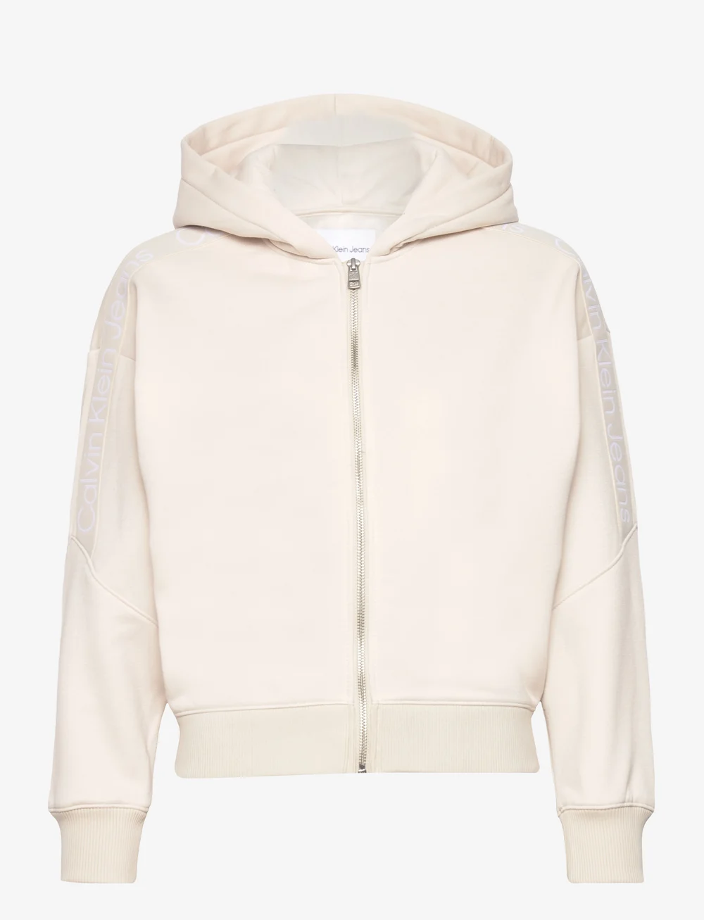 Calvin klein tape hot sale neck hoodie