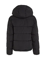 Calvin Klein Jeans - MONOLOGO NON DOWN SHORT PUFFER - winter jacket - ck black - 1
