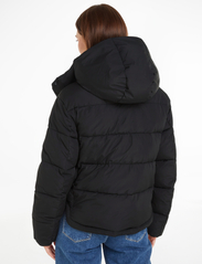 Calvin Klein Jeans - MONOLOGO NON DOWN SHORT PUFFER - winter jacket - ck black - 3