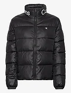 FITTED LW PADDED JACKET - CK BLACK