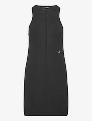 Calvin Klein Jeans - KNITTED TANK DRESS - knitted dresses - ck black - 1