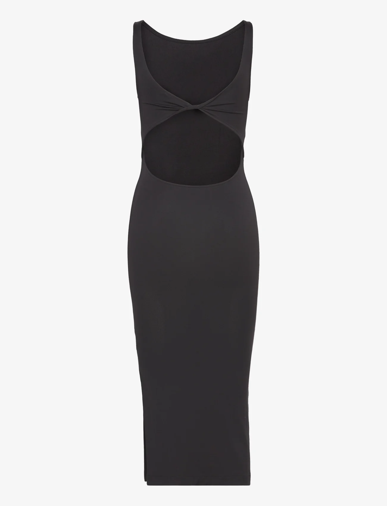 Calvin Klein Jeans - BACK TWIST STRAPPY LONG  DRESS - midi jurken - ck black - 1