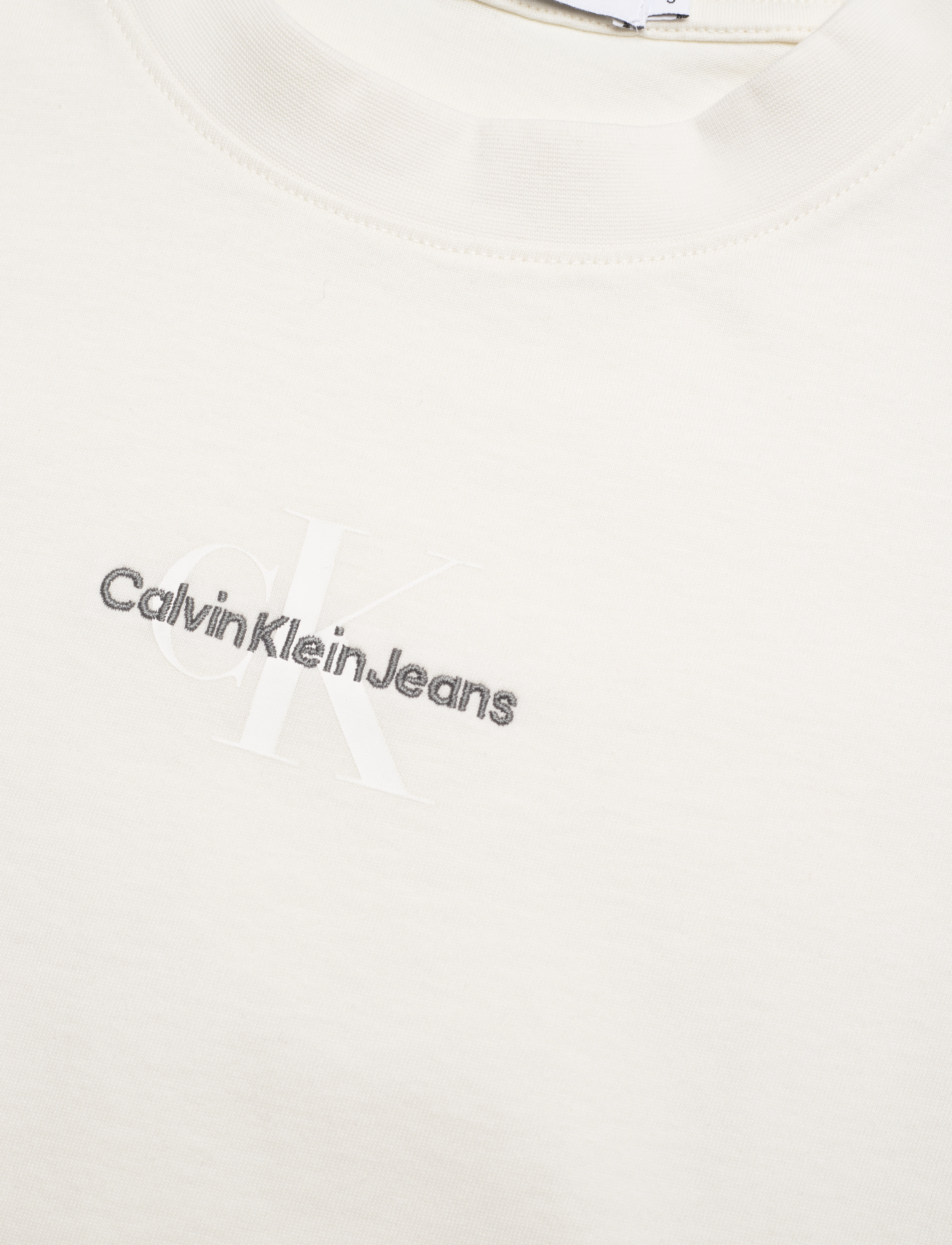 Calvin Klein Jeans - MONOLOGO SLIM FIT TEE - ivory - 2