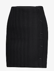 Calvin Klein Jeans - BADGE RIB ELONGATED SKIRT - short skirts - ck black - 2