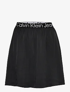 LOGO ELASTIC MINI SKIRT, Calvin Klein Jeans