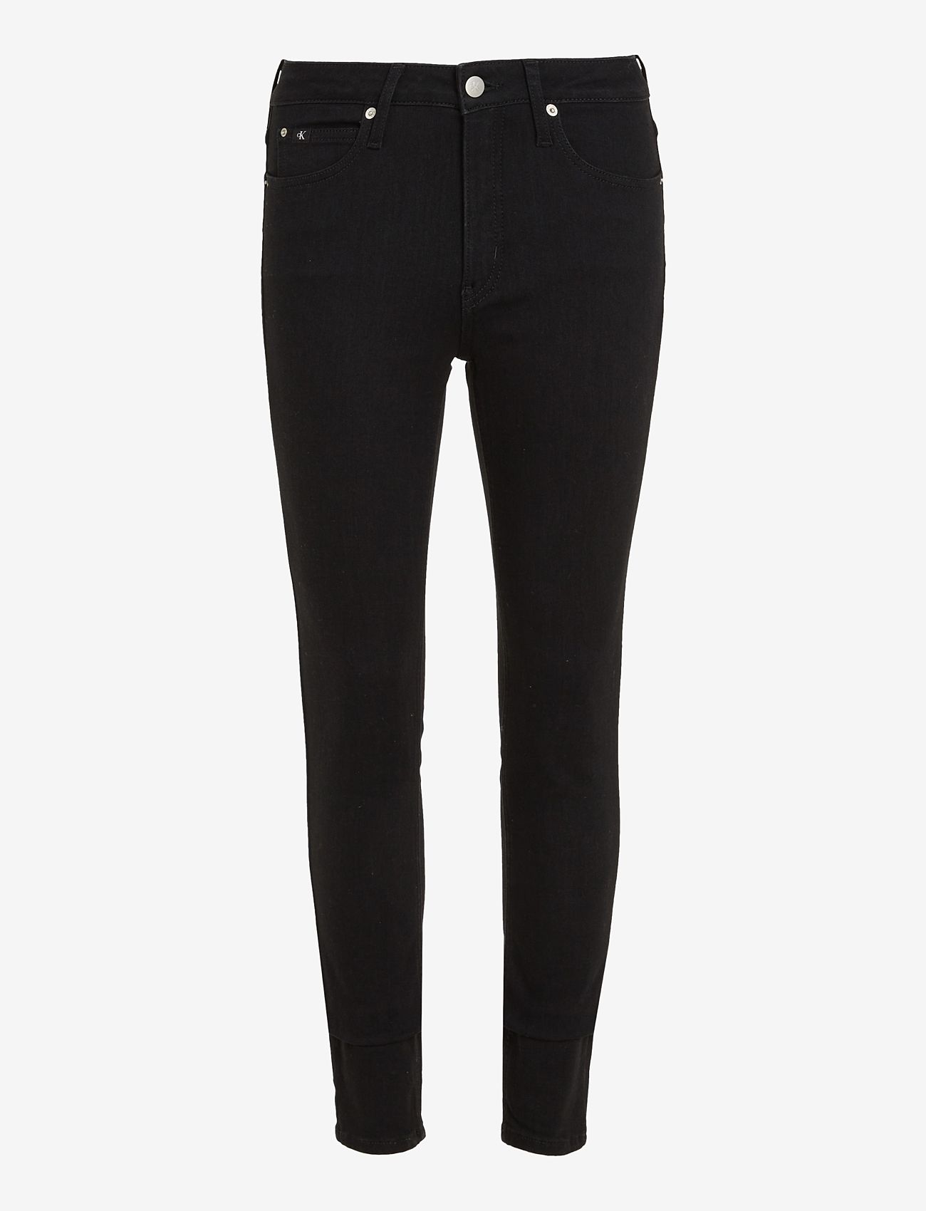 Calvin Klein Jeans - MID RISE SKINNY - skinny jeans - denim black - 1