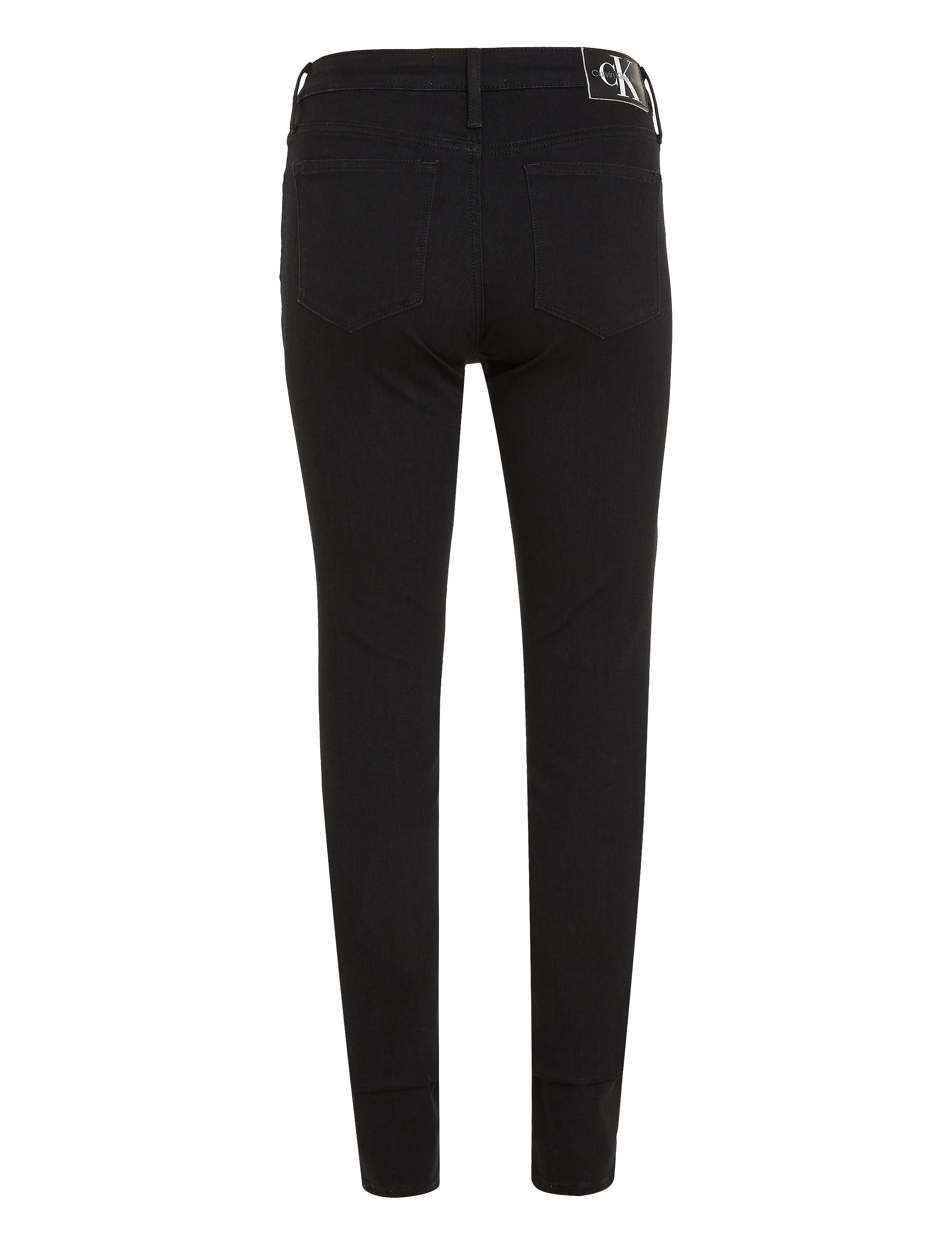Calvin Klein Jeans - MID RISE SKINNY - skinny jeans - denim black - 2